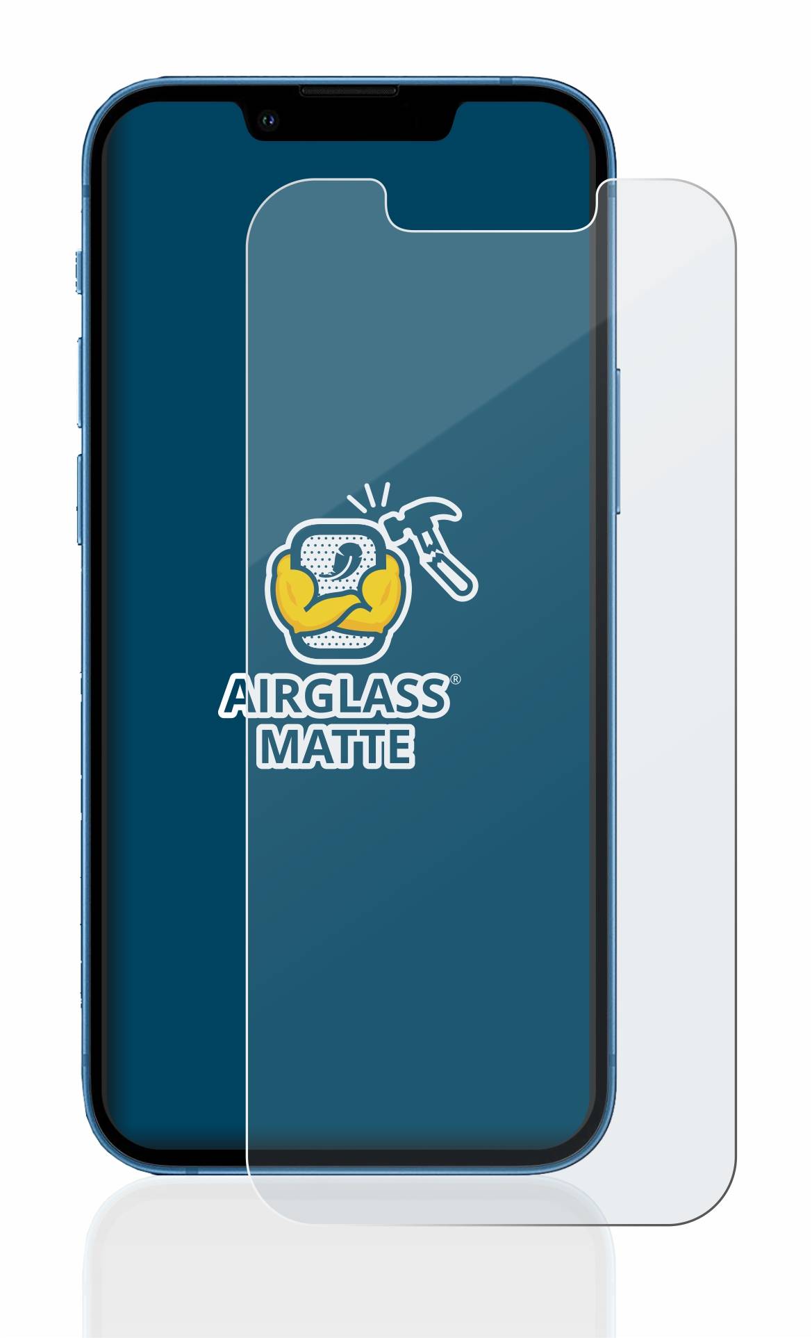 BROTECT AirGlass Matt Glas Schutz Folie für Apple iPhone 13 mini