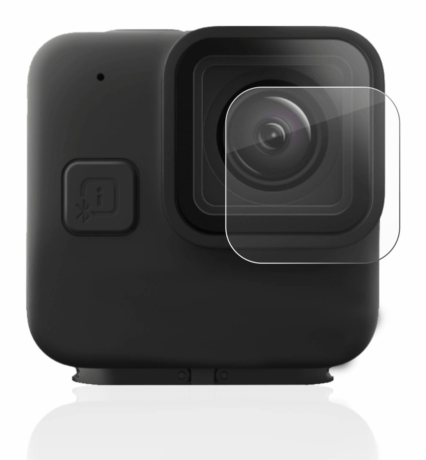 BROTECT AirGlass Flexible Schutz Glas Folie für GoPro Hero 11 mini Linse (Gehäuse) Klar Transparent