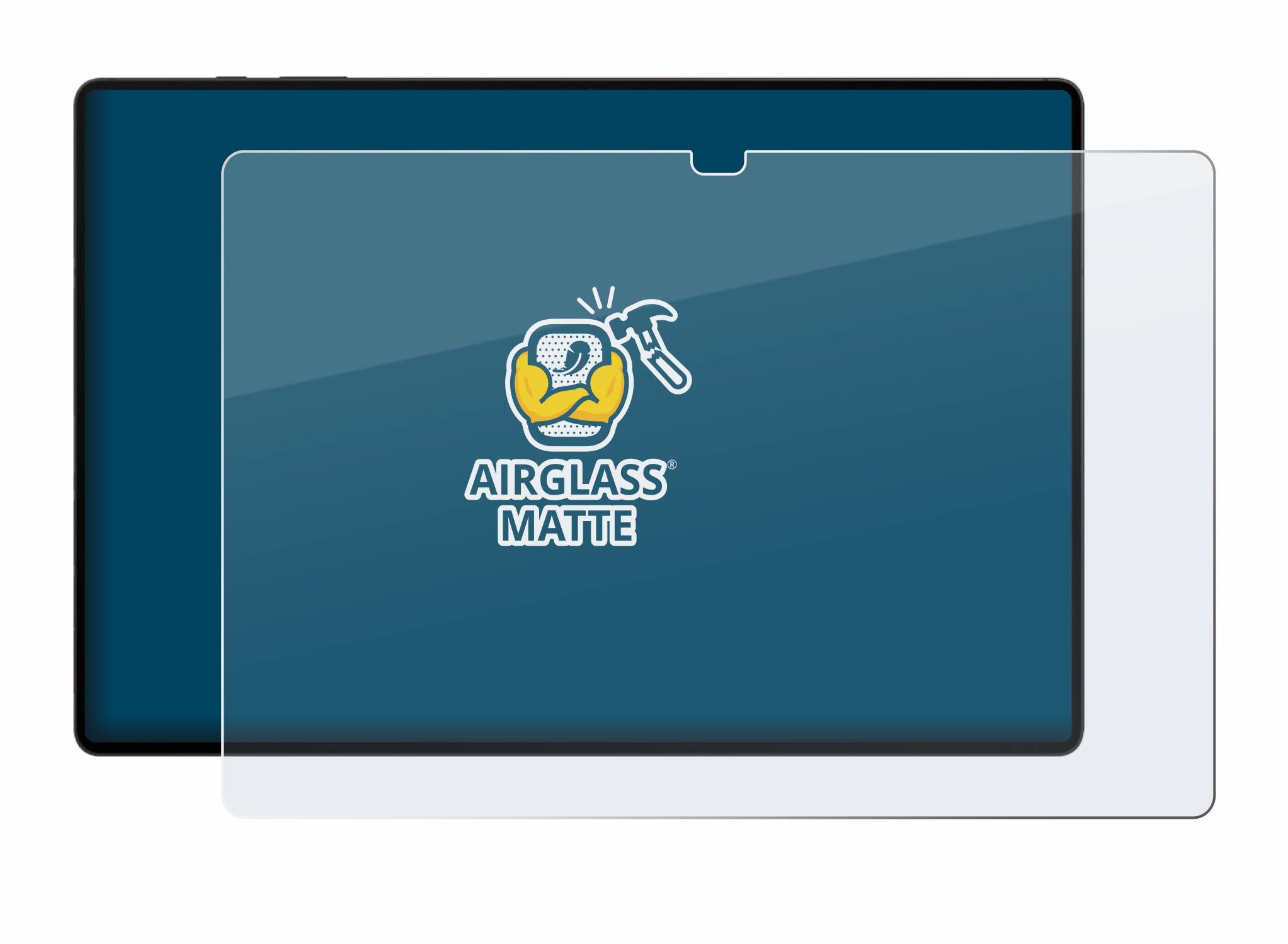 BROTECT AirGlass Matt Glas Panzer Folie für Samsung Galaxy Tab S8 Ultra 5G