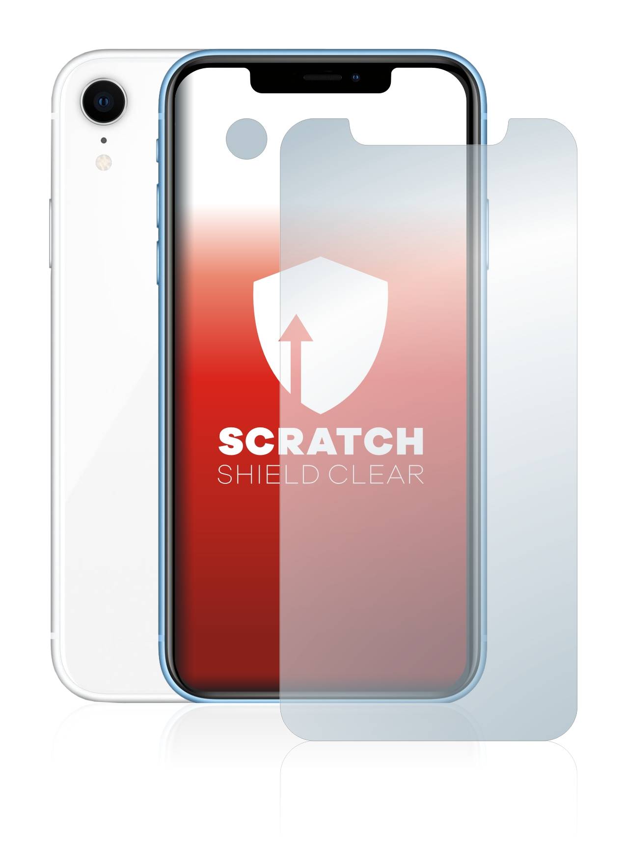 upscreen Scratch Shield Schutzfolie für Apple iPhone XR (Display+Kamera)