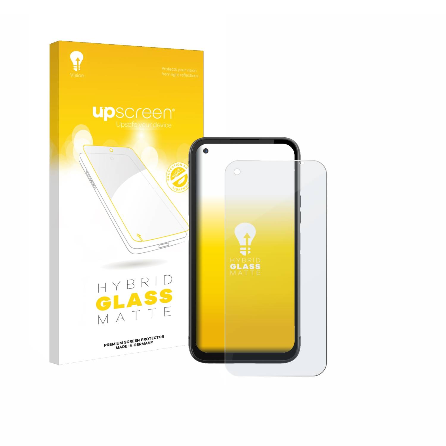 upscreen Hybrid Glas Matt Schutz-Folie für Gigaset GX6