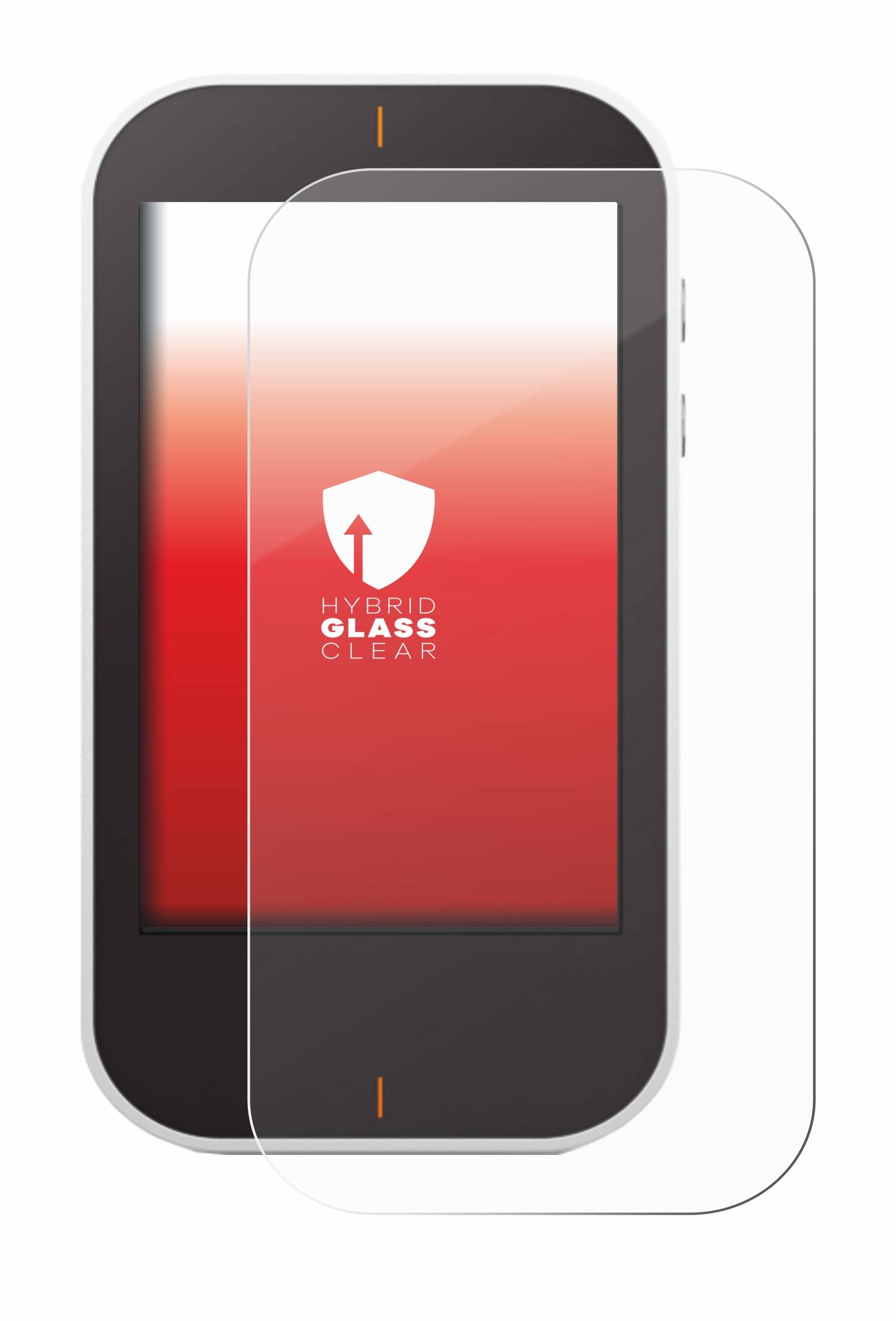upscreen Flexible Schutz Glas Folie für Garmin Approach G80 Schutzglas 9H Hybridglas Klar