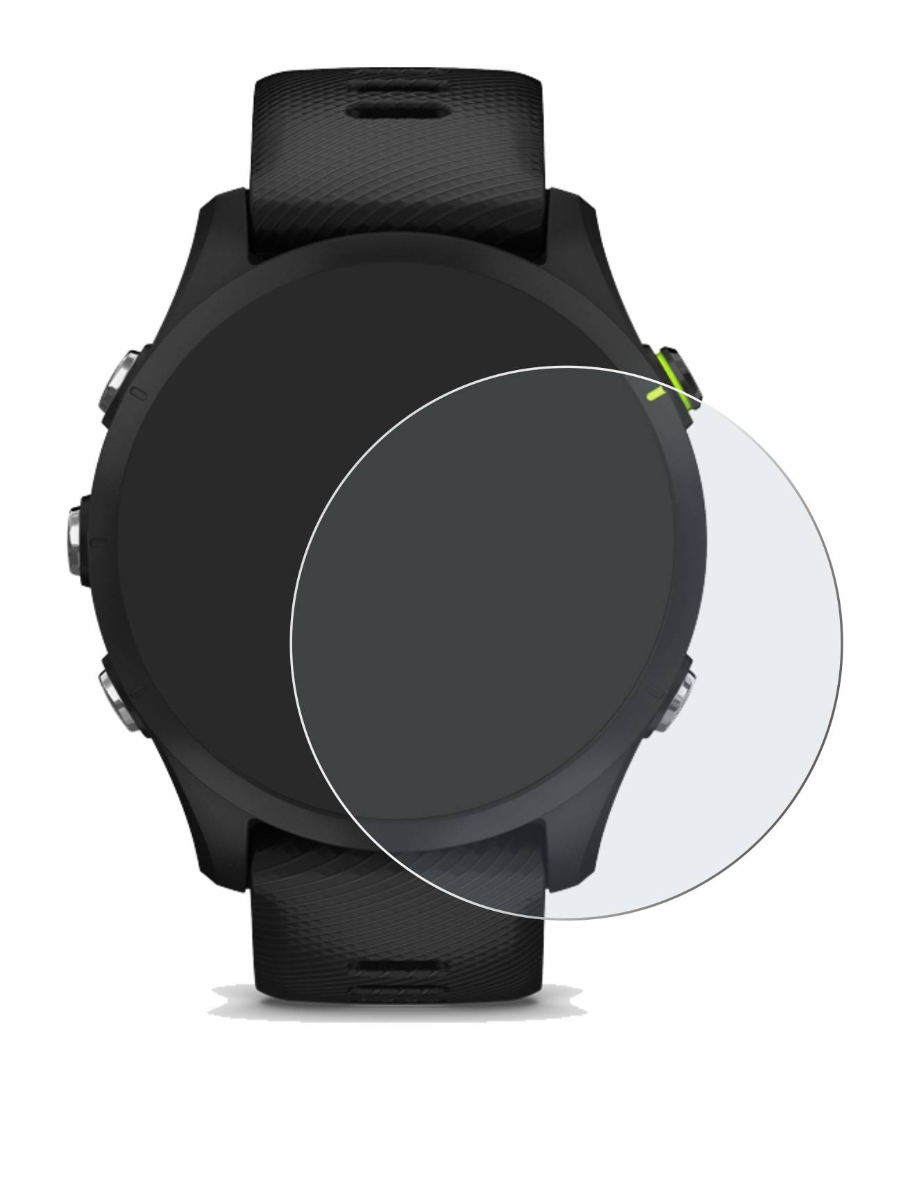 upscreen Reflection Shield Matt Schutzfolie für Garmin Forerunner 255