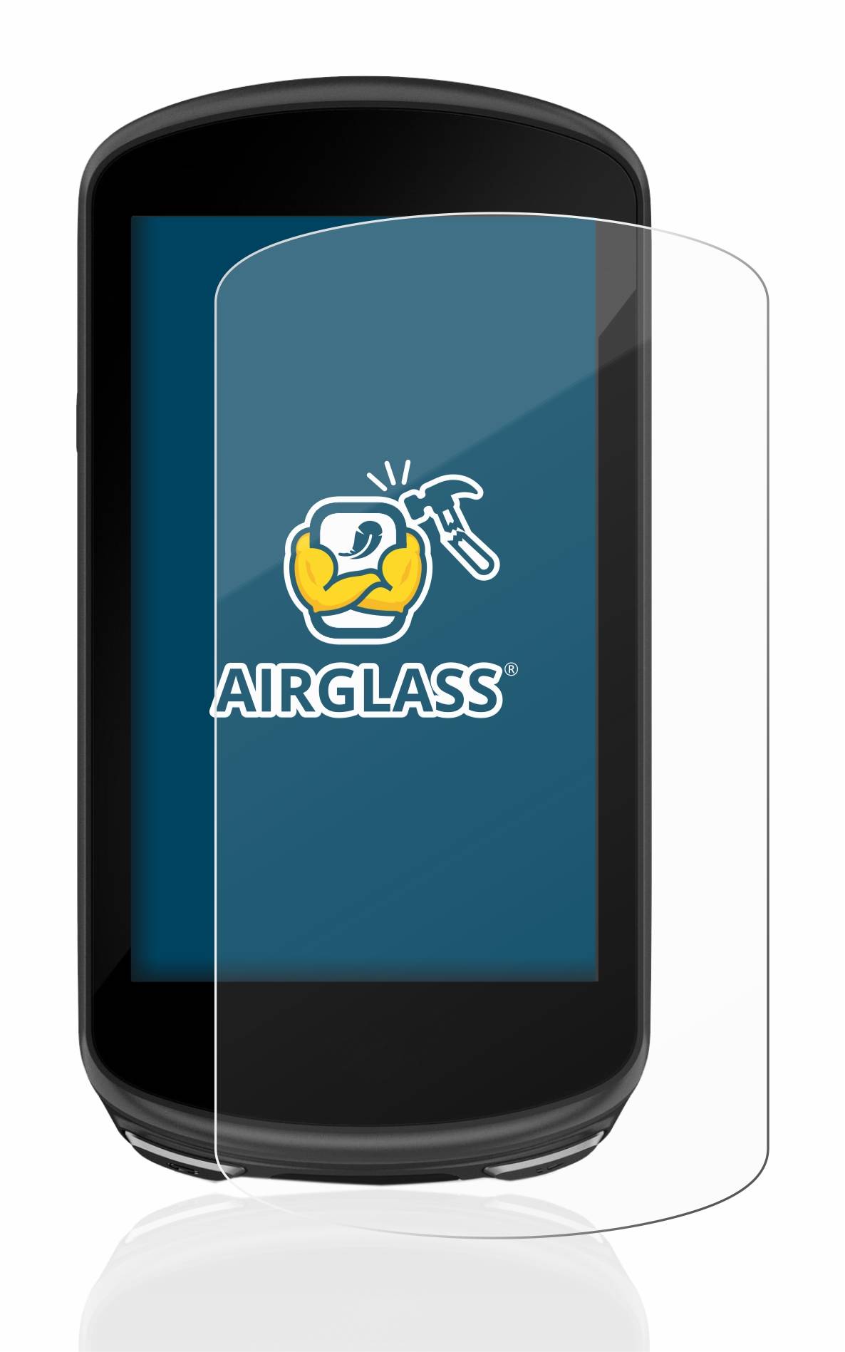 BROTECT AirGlass Flexible Schutz Glas Folie für Garmin Edge 1030 Plus Klar Transparent