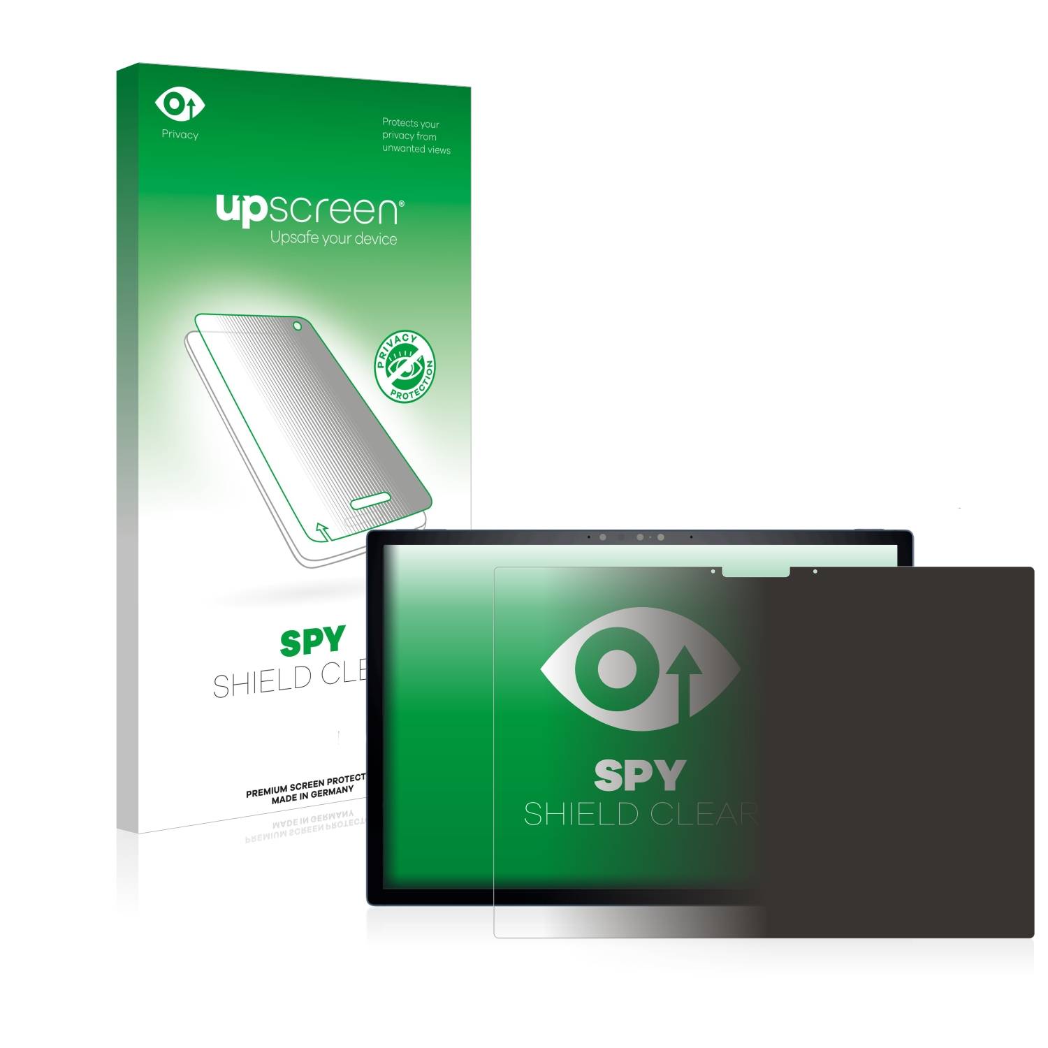 upscreen Blickschutzfolie für Dell XPS 13 9315 2-in-1 Anti-Spy Privacy Blaulichtschutz Sichtschutzfolie