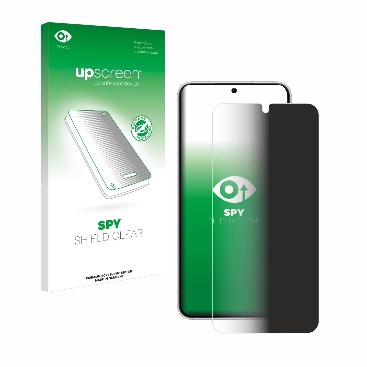 upscreen Spy Shield Sichtschutz-Folie für Samsung Galaxy S22 Enterprise Edition