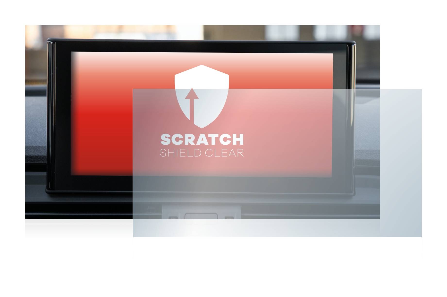 upscreen Scratch Shield Schutzfolie für Audi Q5 2021 MMI Navigation Plus 10.1