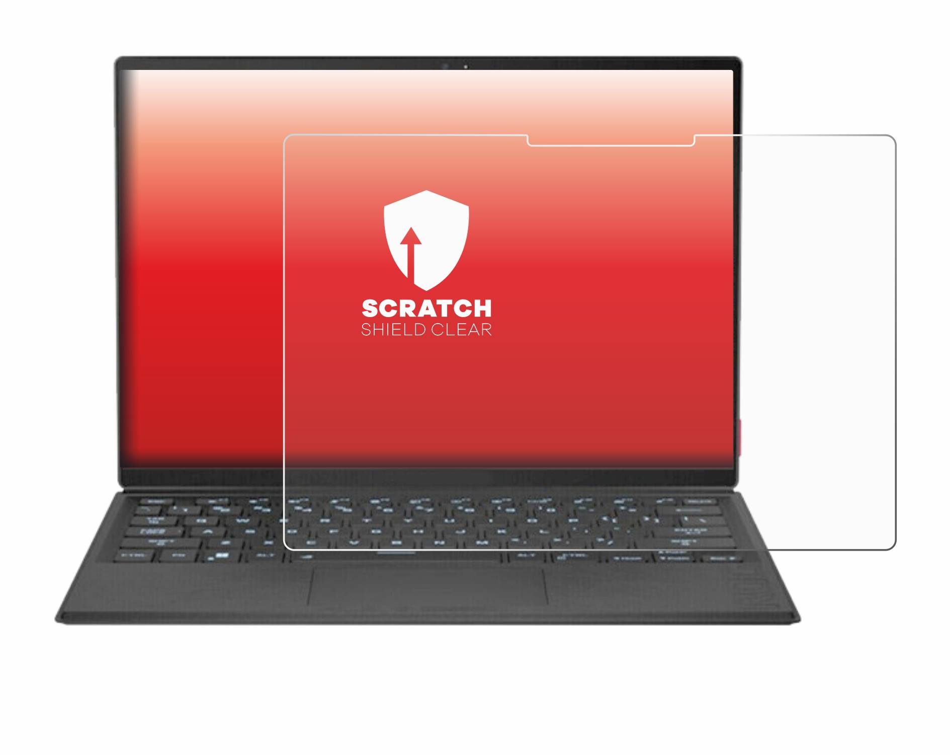 upscreen Scratch Shield Schutzfolie für ASUS Rog Flow Z13 2022