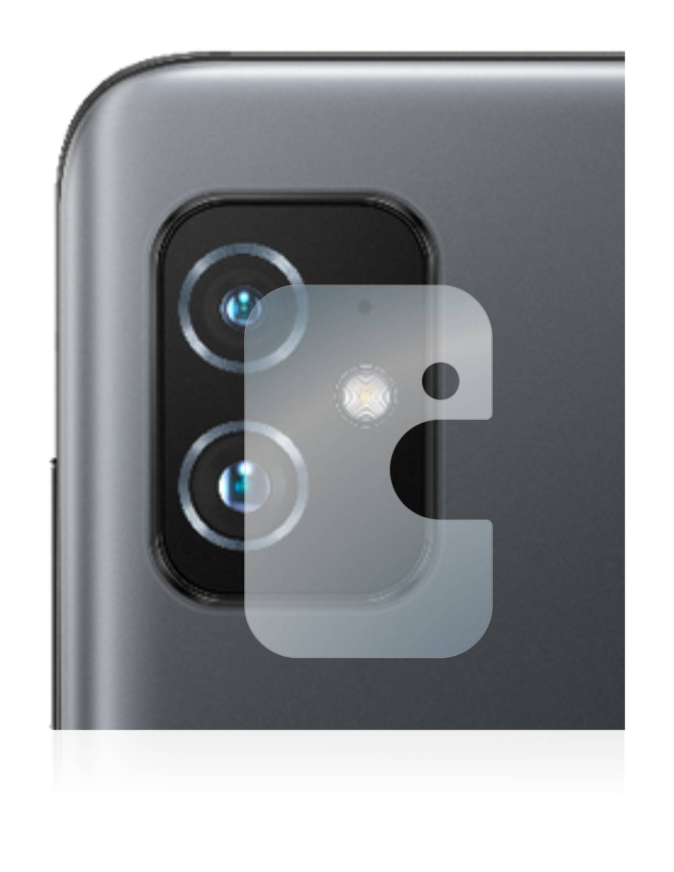 BROTECT AirGlass Glas Schutz-Folie für ASUS ZenFone 8 (NUR Kameraschutz) - Schutzglas