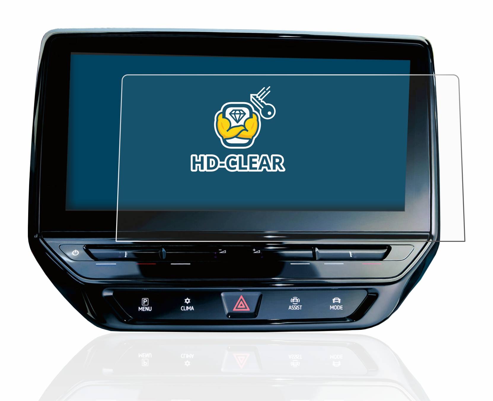 BROTECT Displayschutz-Folie für Volkswagen ID.4 Discover Pro 12