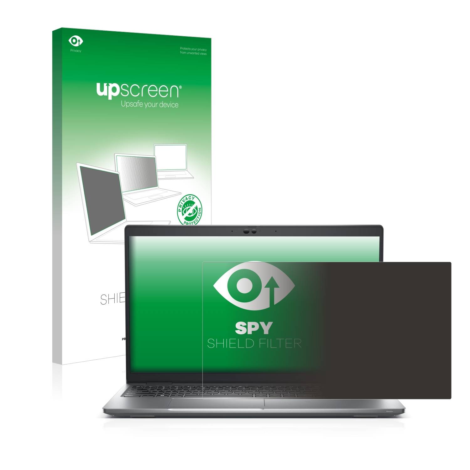 upscreen Blickschutzfilter für Dell Latitude 5530 Blaulichtfilter Sichtschutz Privacy Anti Spy abnehmbar