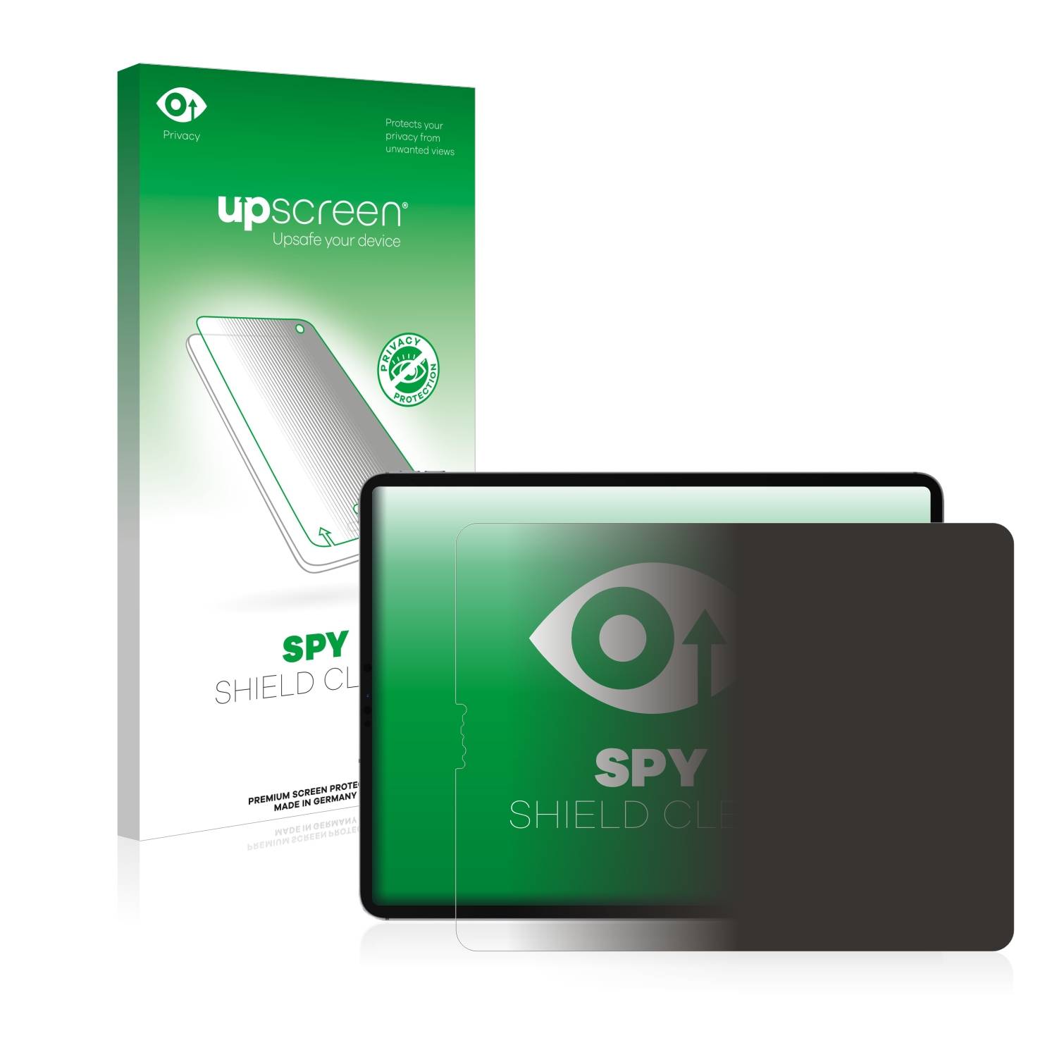 upscreen Spy Shield Sichtschutz-Folie für Apple iPad Pro 12.9 2022 (im Querformat)
