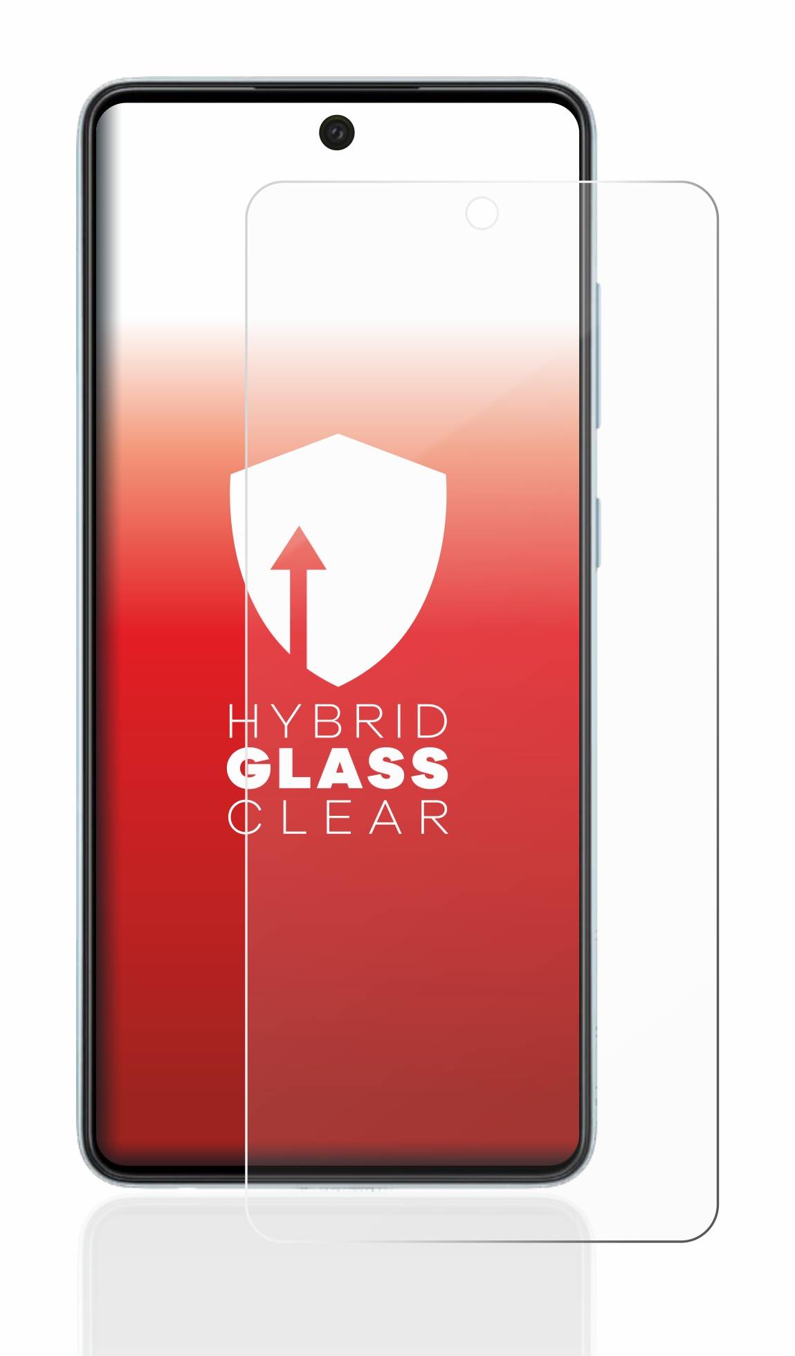upscreen Hybrid Glas Schutz-Folie für Samsung Galaxy A52 5G