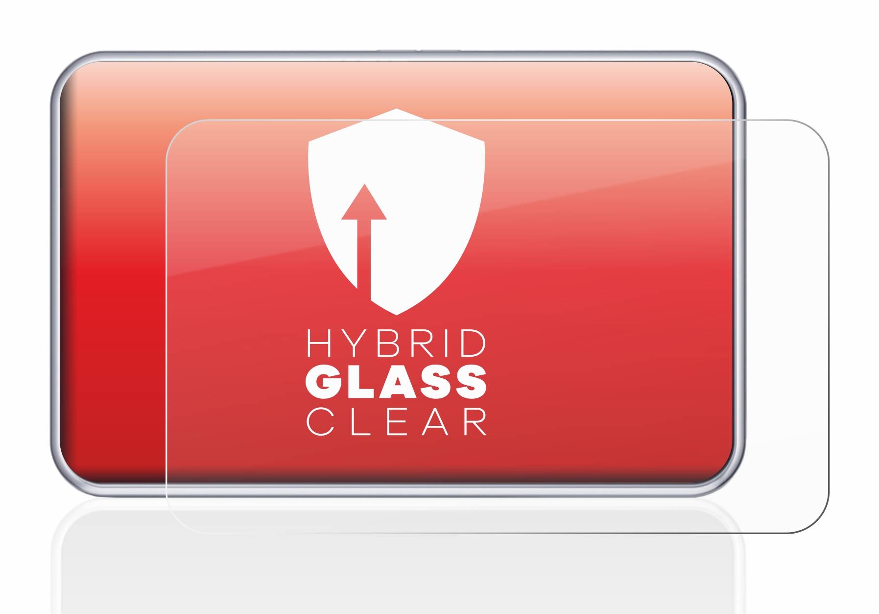 upscreen Hybrid Glas Schutz-Folie für Tandem diabetes care t:slim X2 Insulin Pump