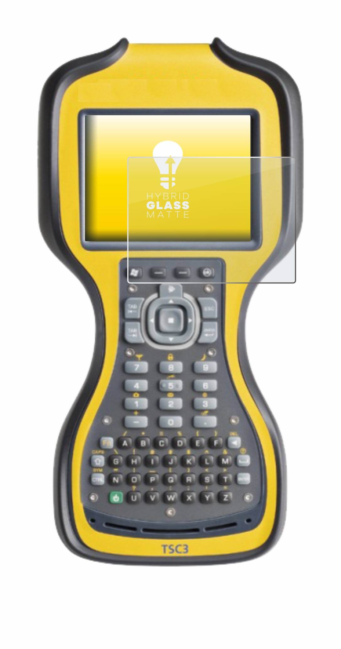 upscreen Hybrid Glas Matt Panzer-Folie für Trimble TSC3