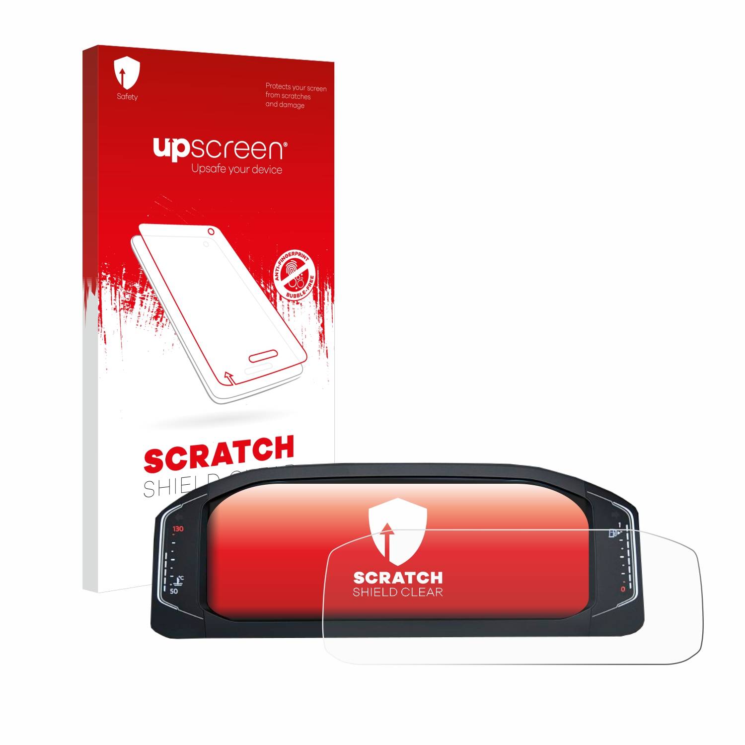 upscreen Scratch Shield Schutzfolie für Volkswagen Active Info Display T-Roc