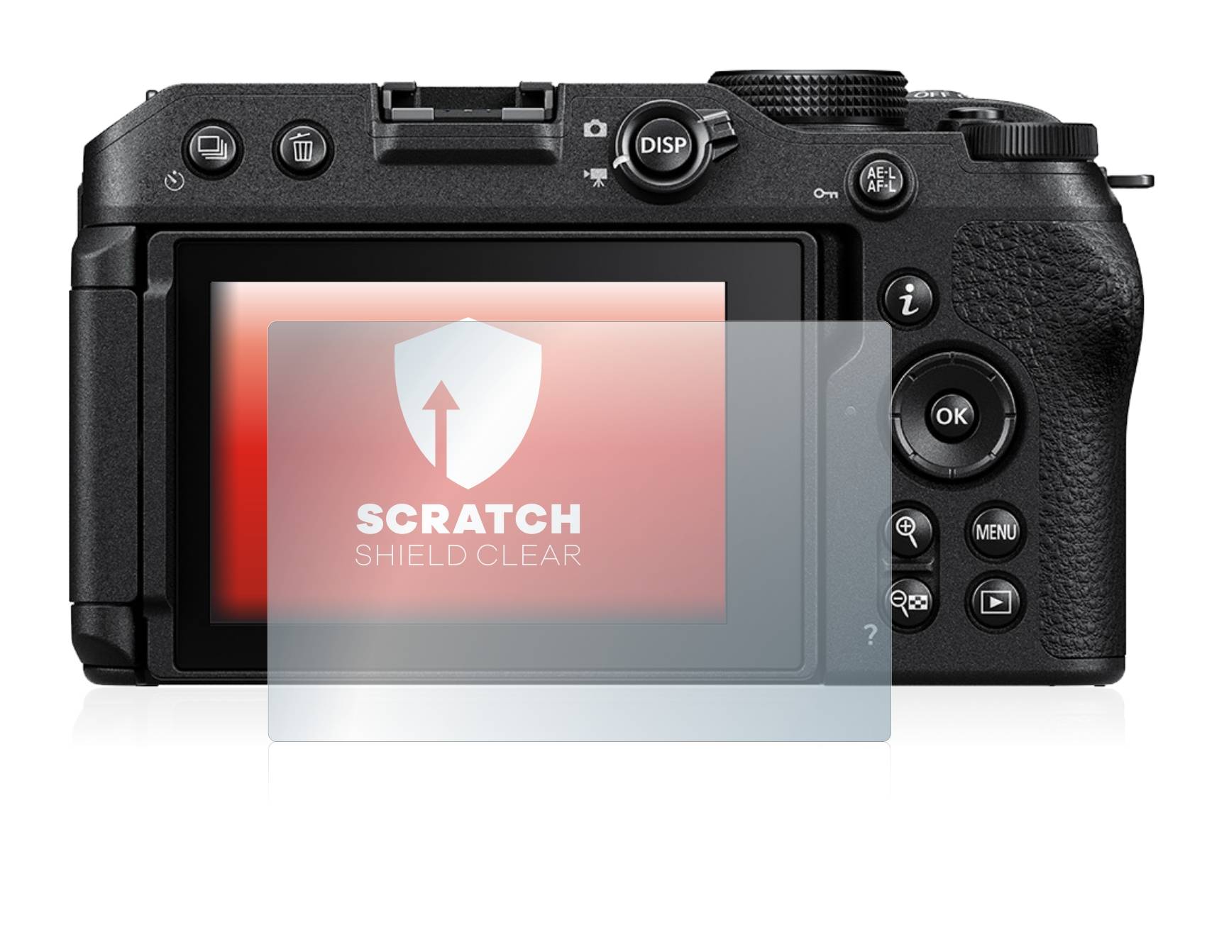 upscreen Schutzfolie für Nikon Z 30 Kratzschutz Anti-Fingerprint Klar