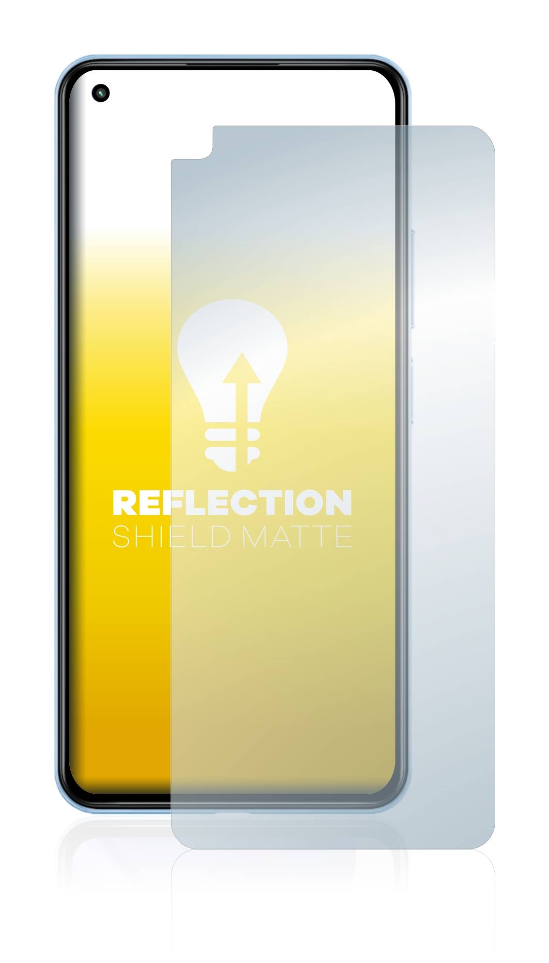 upscreen Reflection Shield Matt Schutzfolie für Xiaomi 11 Lite 5G NE