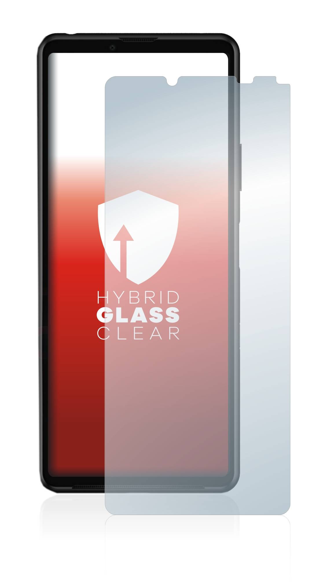 upscreen Hybrid Glas Schutz-Folie für Sony Xperia 10 III