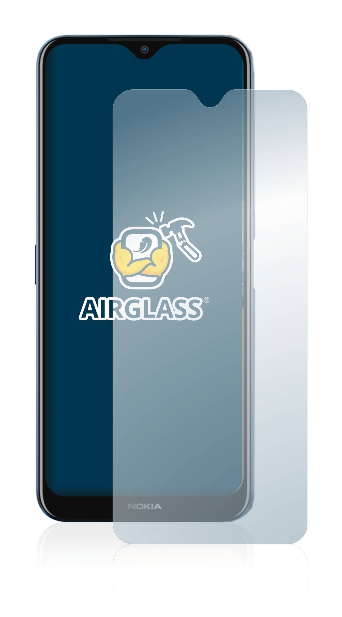 BROTECT AirGlass Glas Schutz-Folie für Nokia G50 - Schutzglas