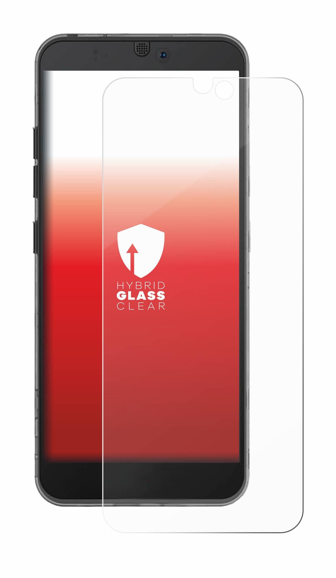 upscreen Hybrid Glas Schutz-Folie für Fairphone 3