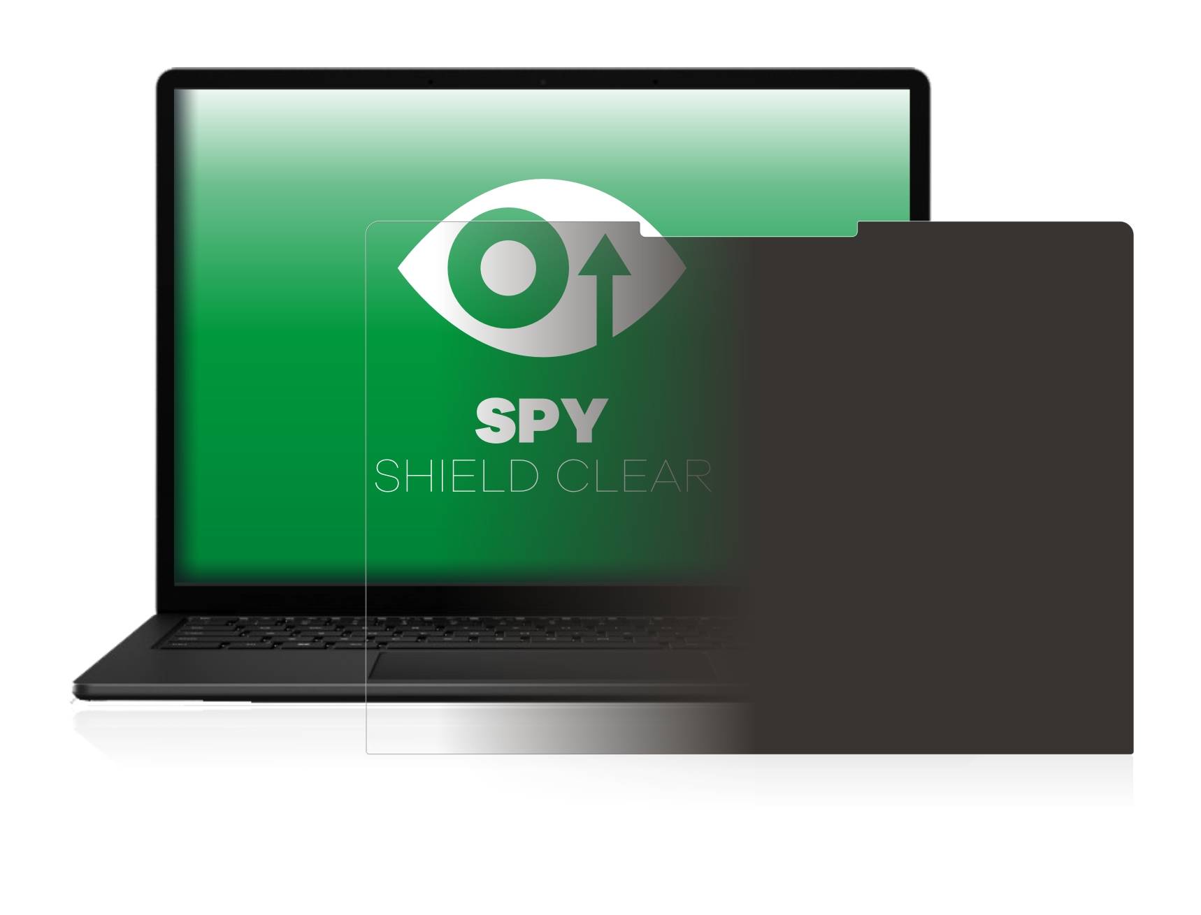 upscreen Blickschutzfolie für Microsoft Surface Laptop 5 15" Anti-Spy Privacy Blaulichtschutz Sichtschutzfolie