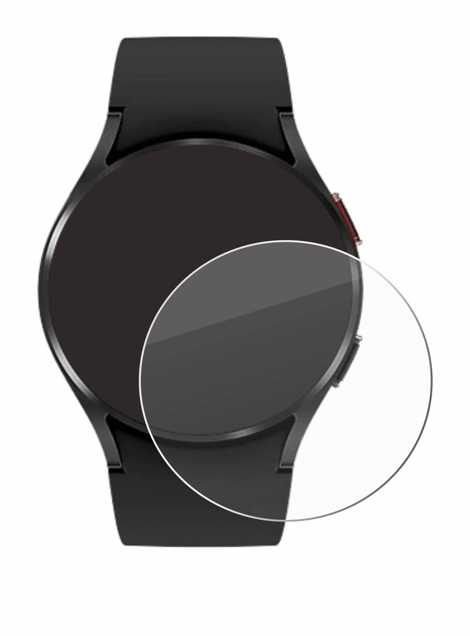 Savvies Clear Schutzglas für Samsung Galaxy Watch 4 (40mm)