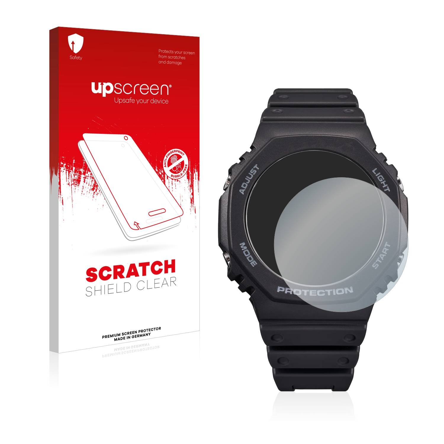 upscreen Scratch Shield Schutzfolie für Casio G-Shock GA-B2100