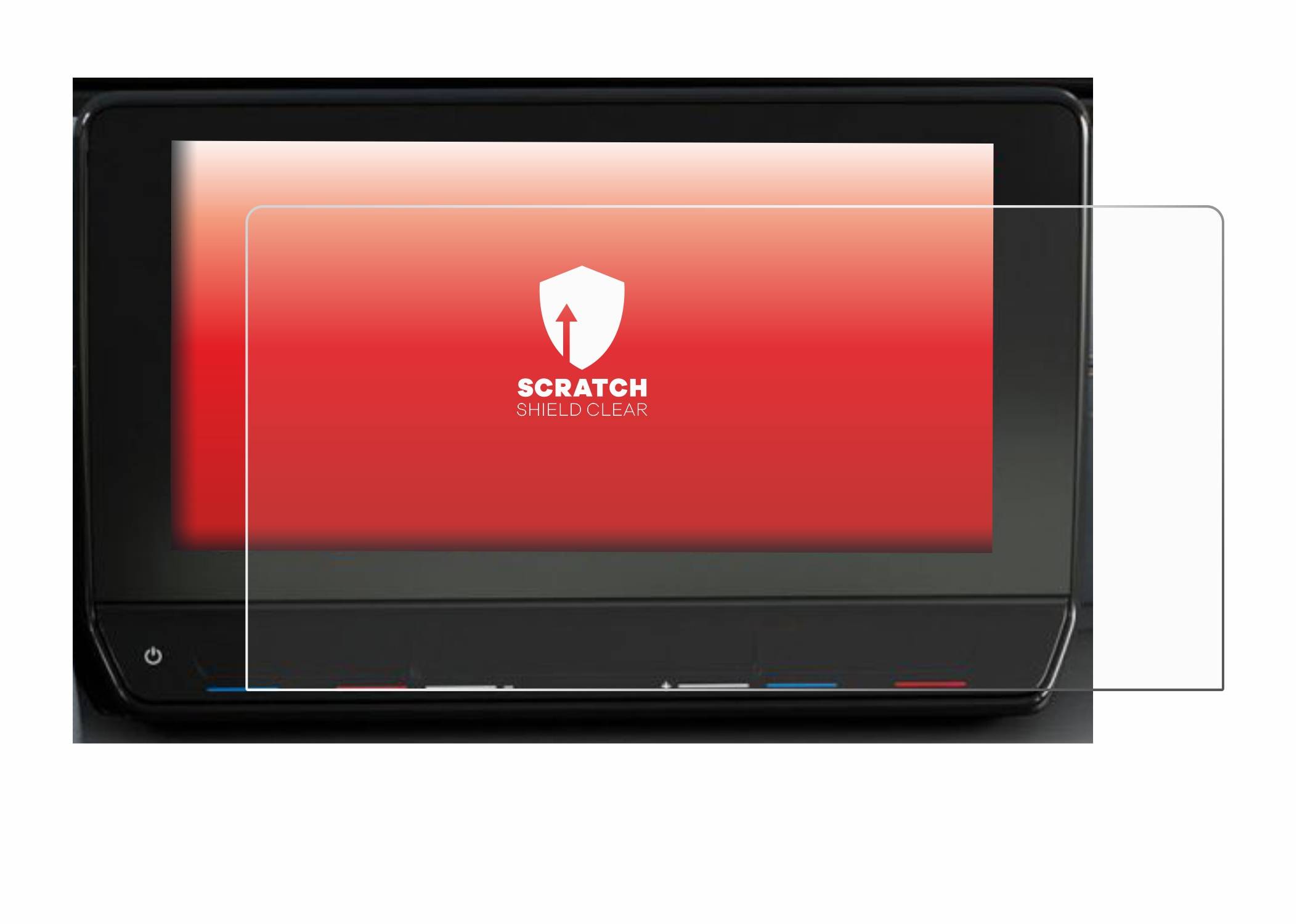 upscreen Scratch Shield Schutzfolie für Cupra Formentor 2020-2022 Infotainment System 12
