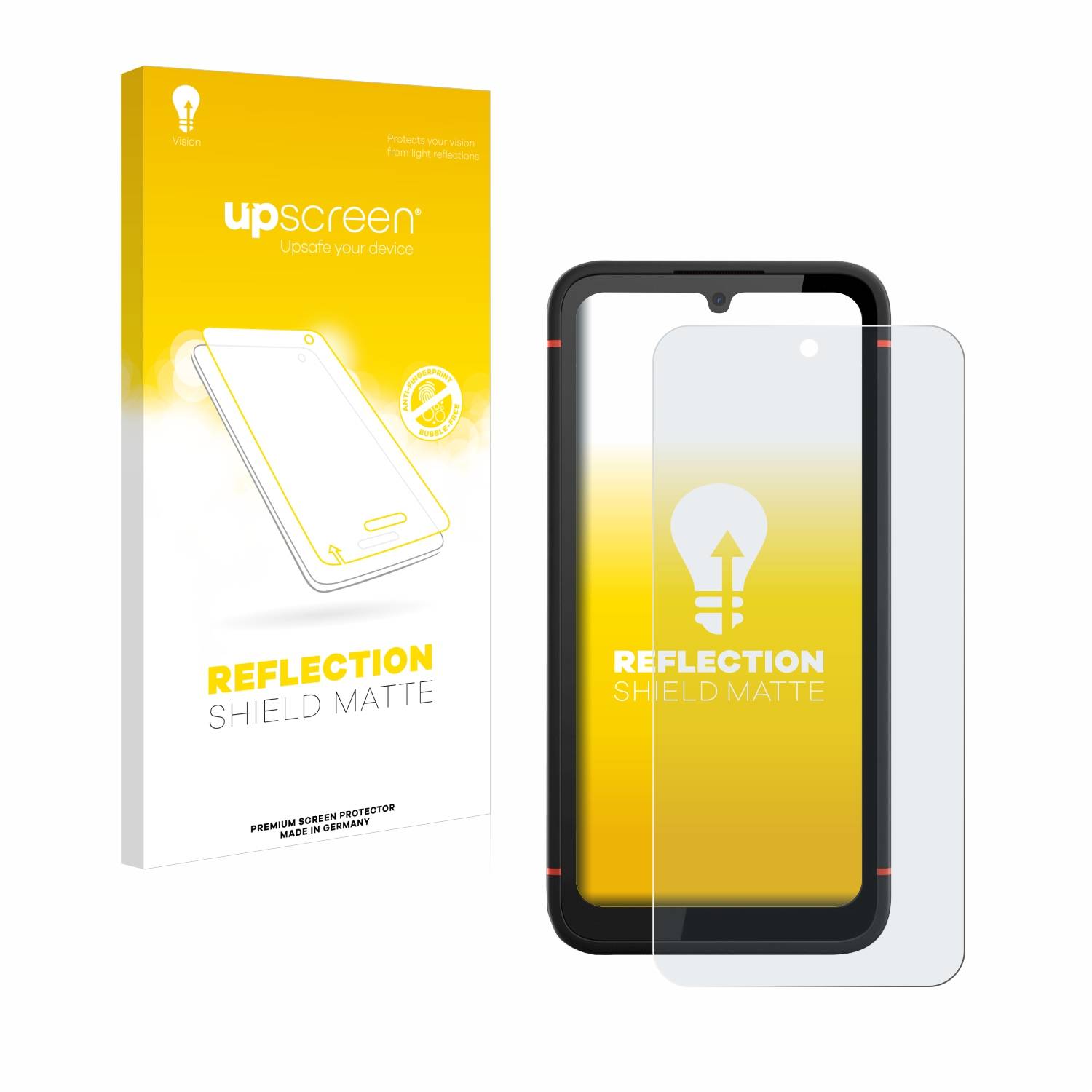 upscreen Reflection Shield Matt Schutzfolie für Gigaset GX4