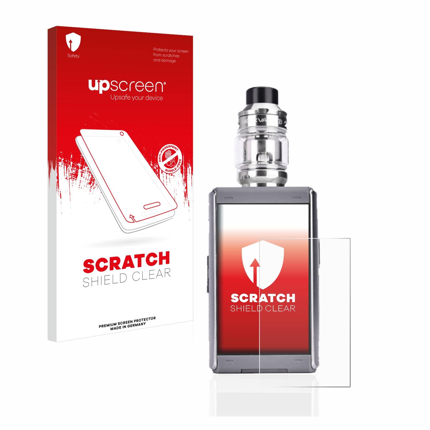 upscreen Schutzfolie für GeekVape T200 Kratzschutz Anti-Fingerprint Klar