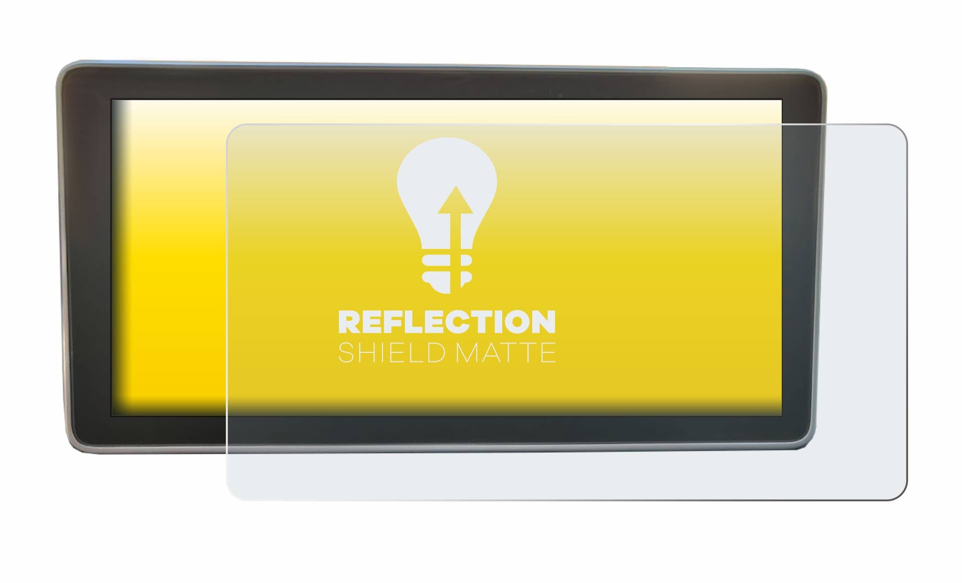 upscreen Reflection Shield Matt Schutzfolie für Audi A4 B9 2017 MMI Plus 8
