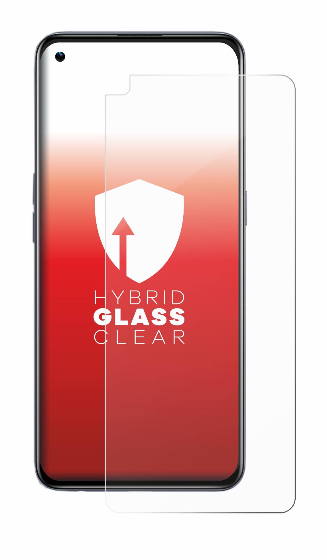 upscreen Hybrid Glas Schutz-Folie für realme GT Master Edition