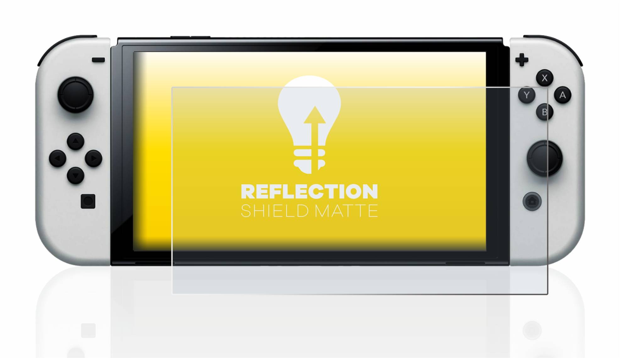 upscreen Reflection Shield Matt Schutzfolie für Nintendo Switch OLED-Modell