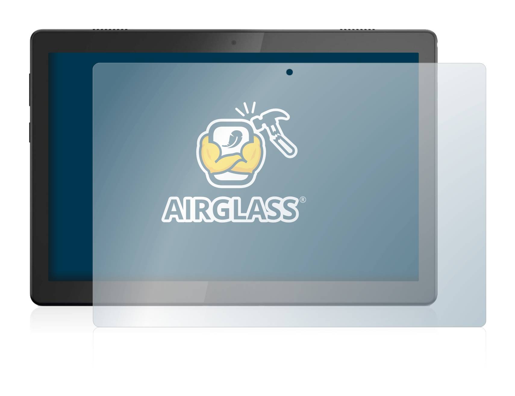 BROTECT AirGlass Flexible Schutz Glas Folie für Lenovo Tab M10 TB-X505L Klar Transparent