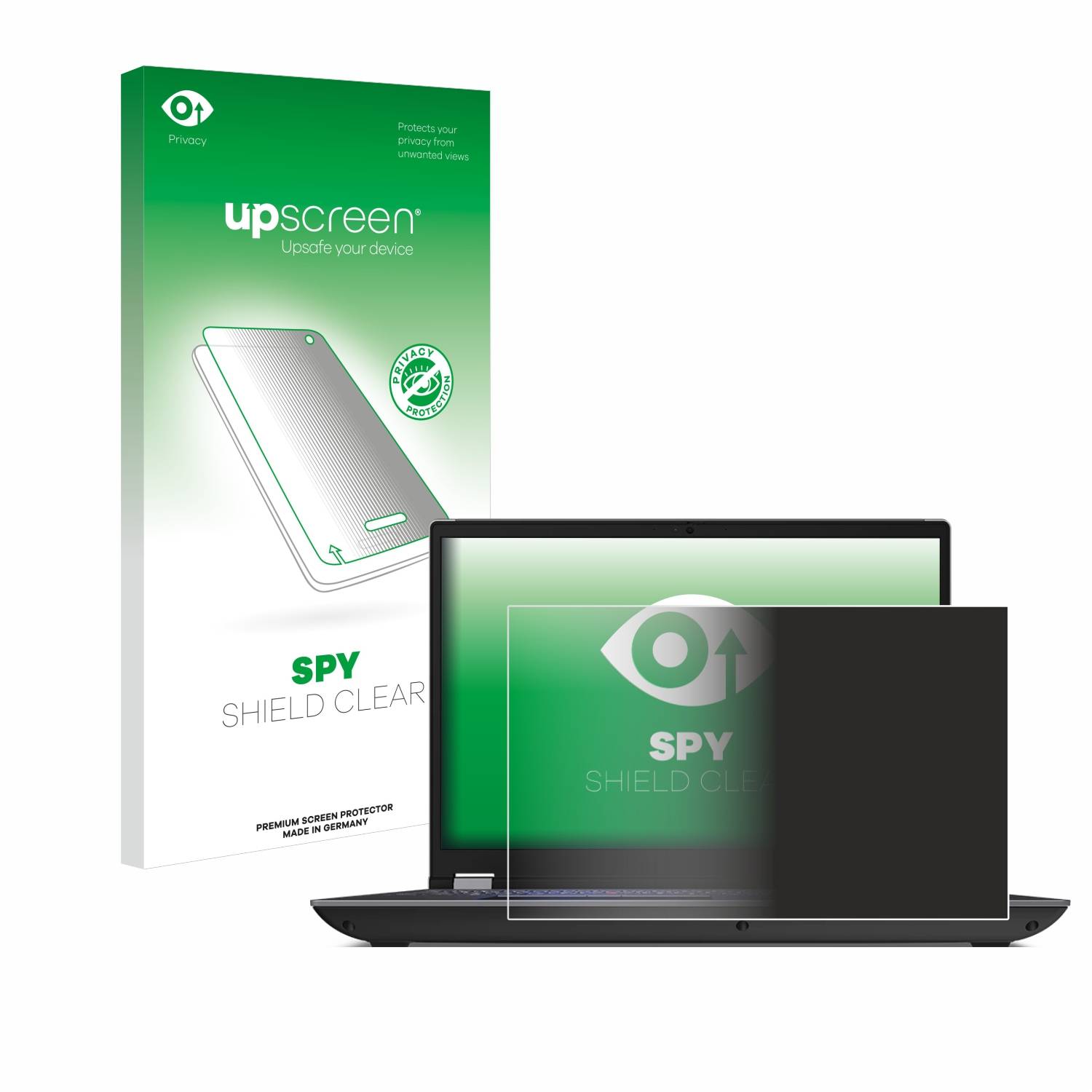 upscreen Spy Shield Sichtschutz-Folie für Lenovo ThinkPad P16 Gen 1 16