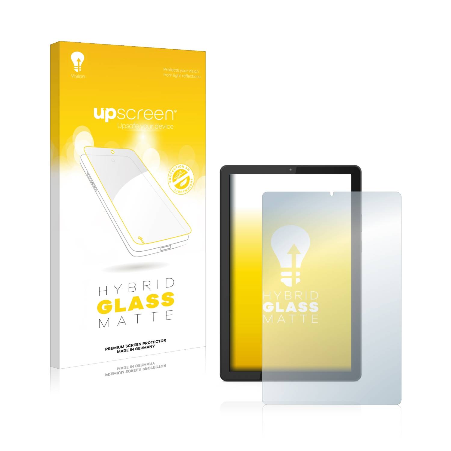 upscreen Hybrid Glas Matt Schutz-Folie für Lenovo Tab M9