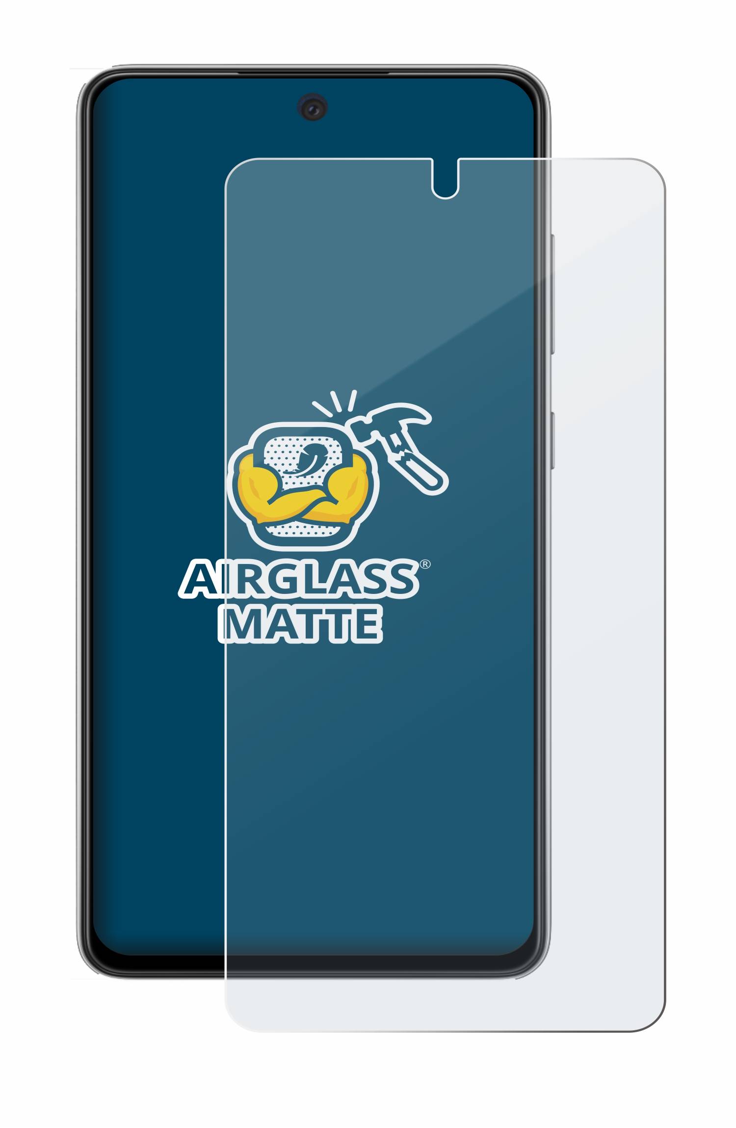 BROTECT AirGlass Matt Glas Schutz Folie für Samsung Galaxy A52s 5G