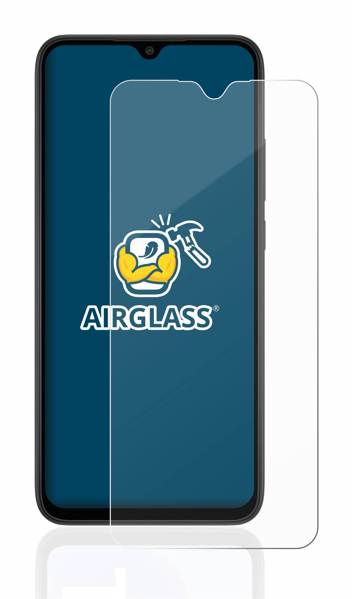 BROTECT AirGlass Glas Panzer-Folie für Xiaomi Redmi 9AT - Schutzglas