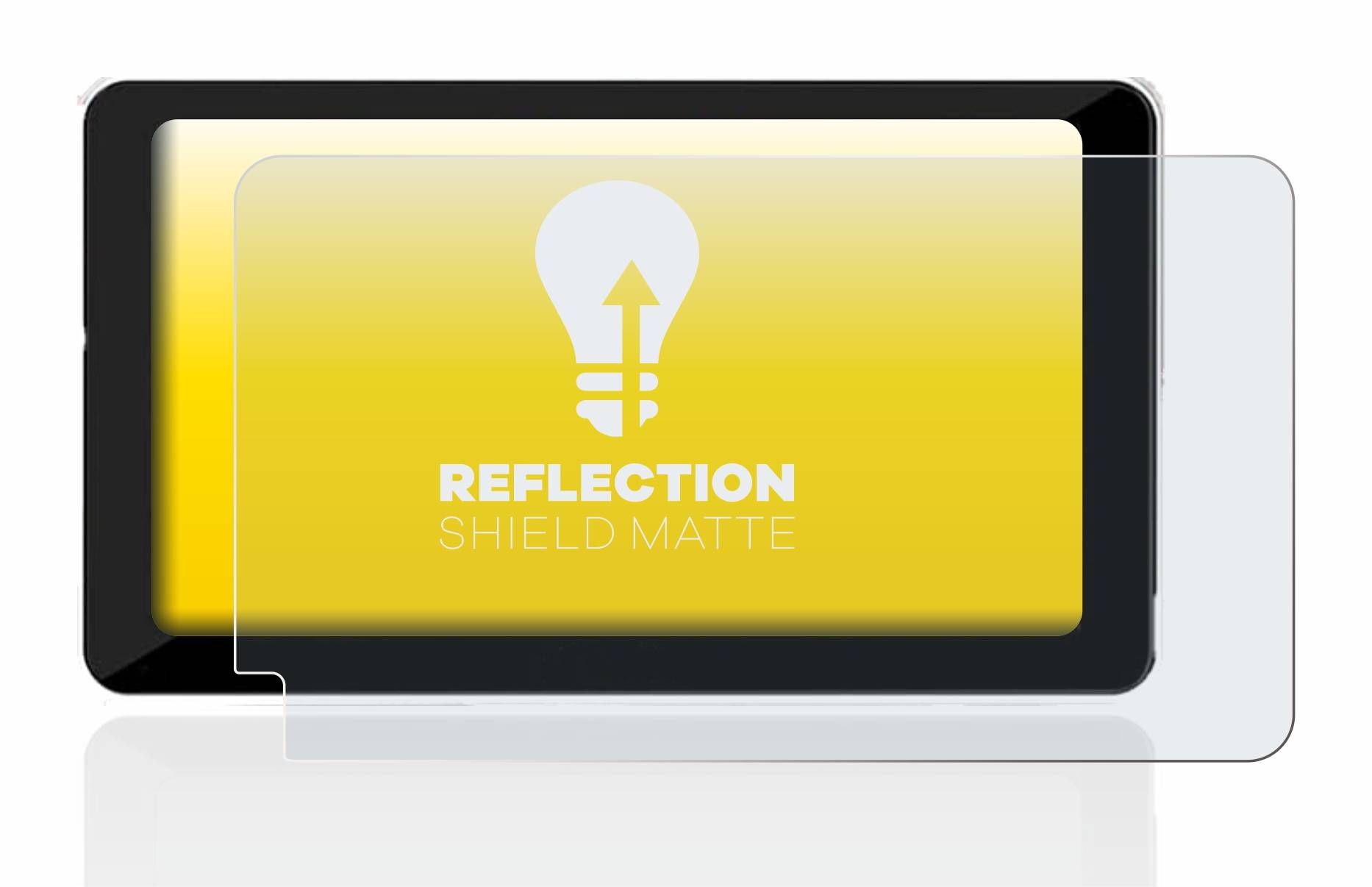 upscreen Reflection Shield Matt Schutzfolie für Carpuride 701 7