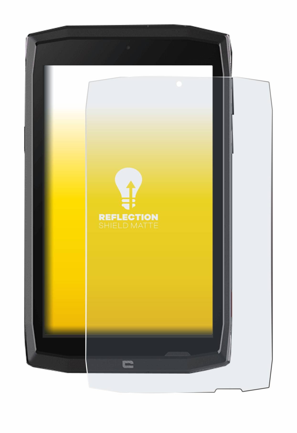 upscreen Reflection Shield Matt Schutzfolie für Crosscall Core T4