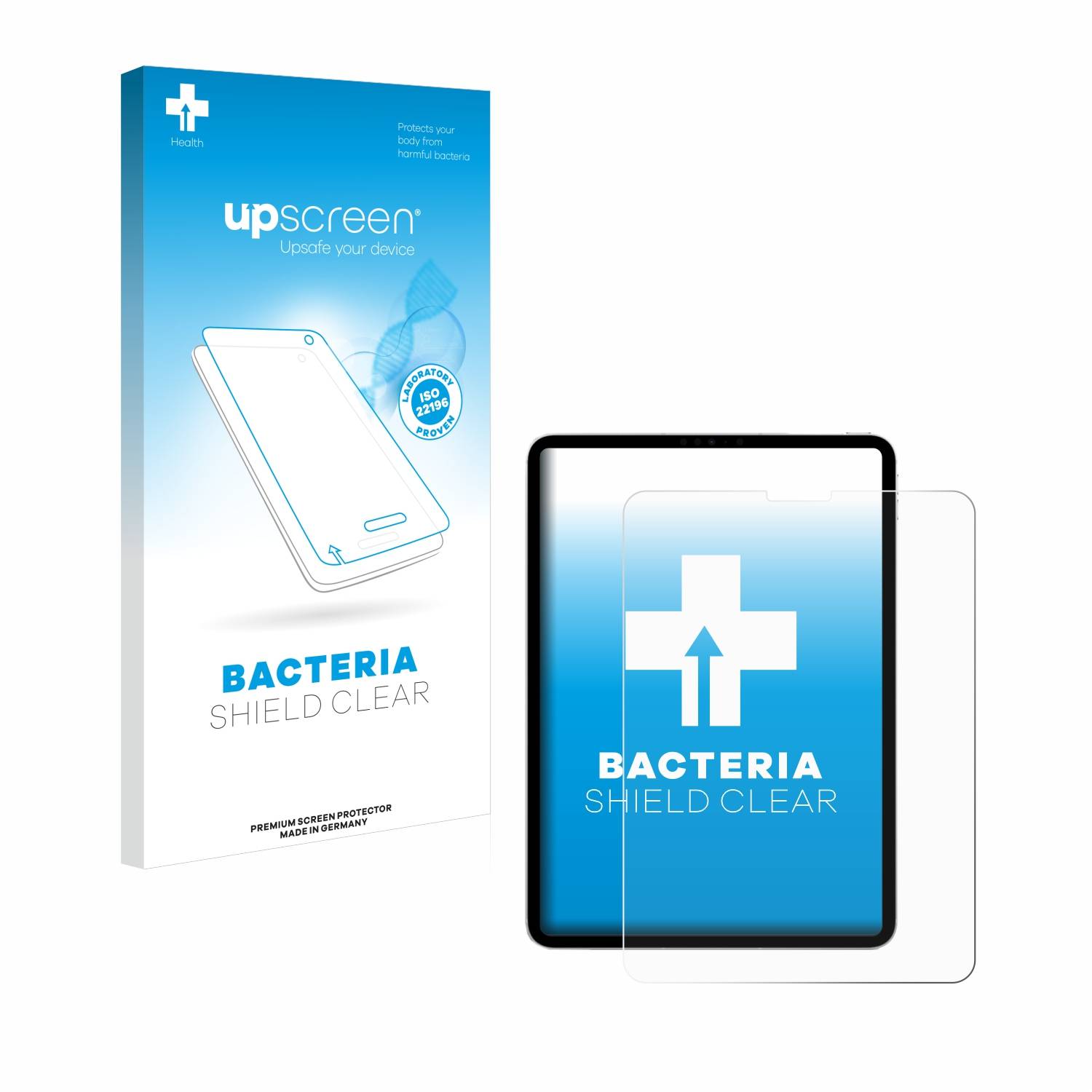 upscreen Bacteria Shield Schutzfolie für Apple iPad Pro 11 2022 (4. Gen.) - Antibakteriell