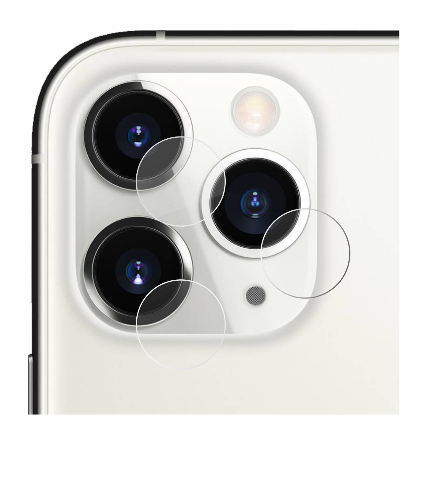 BROTECT AirGlass Glas Schutz-Folie für Apple iPhone 11 Pro (NUR Kameraschutz) - Schutzglas