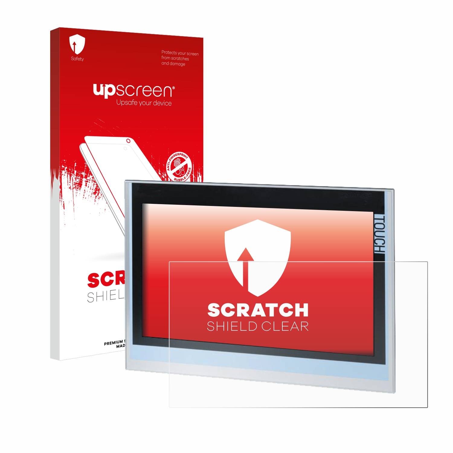 upscreen Scratch Shield Schutzfolie für Siemens Simatic HMI TP1900 Comfort