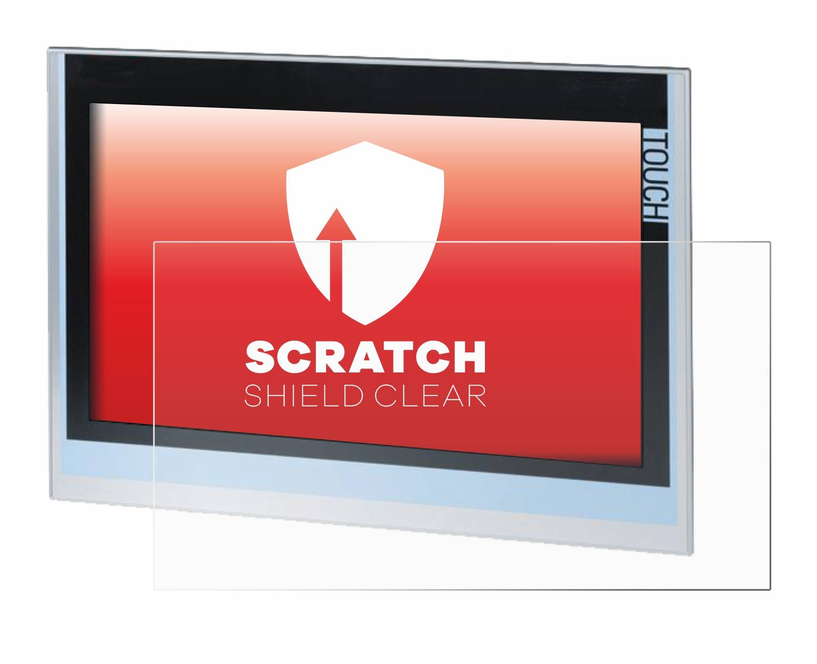 upscreen Scratch Shield Schutzfolie für Siemens Simatic HMI TP1900 Comfort