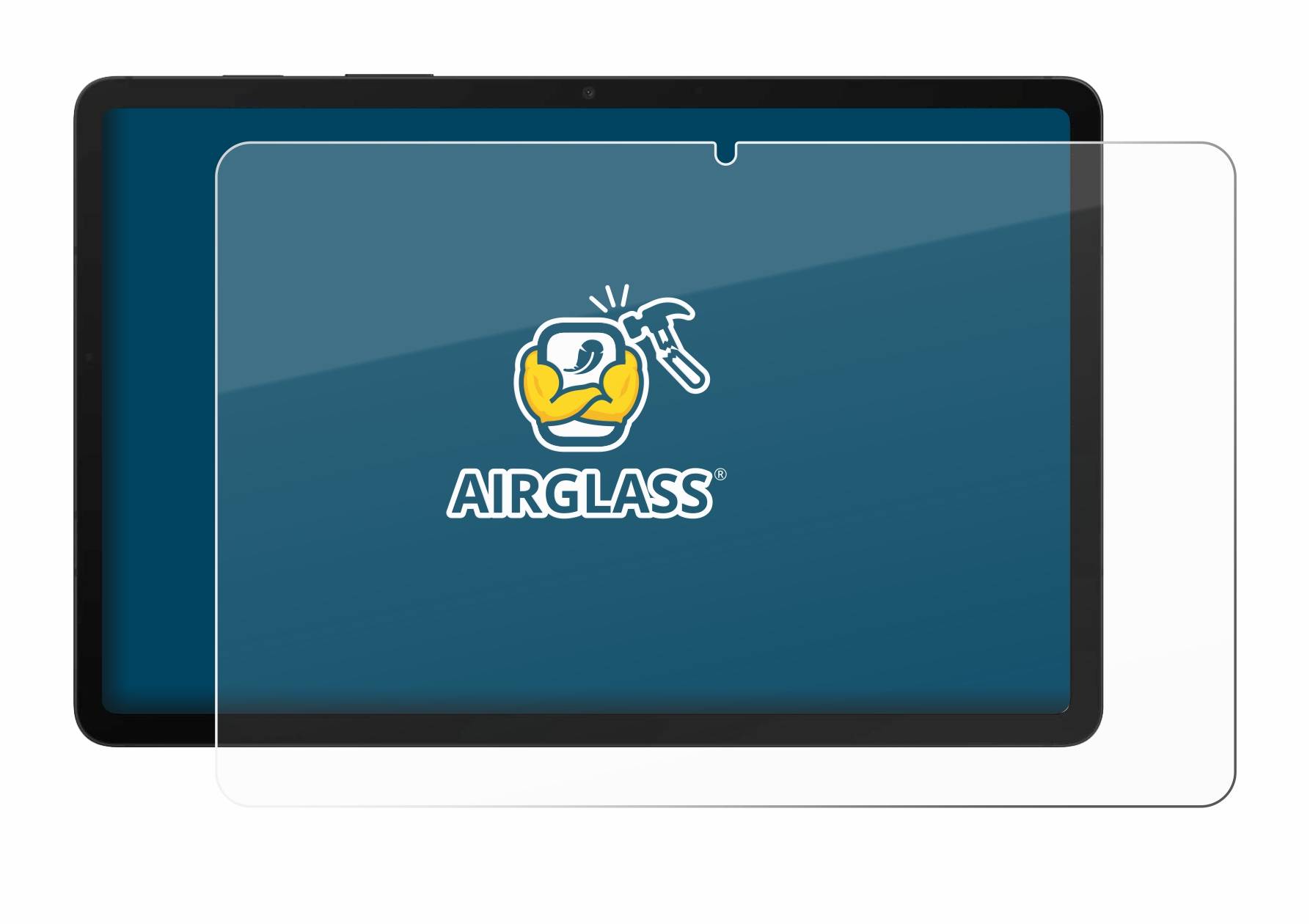BROTECT AirGlass Glas Panzer-Folie für Samsung Galaxy Tab S8 5G - Schutzglas