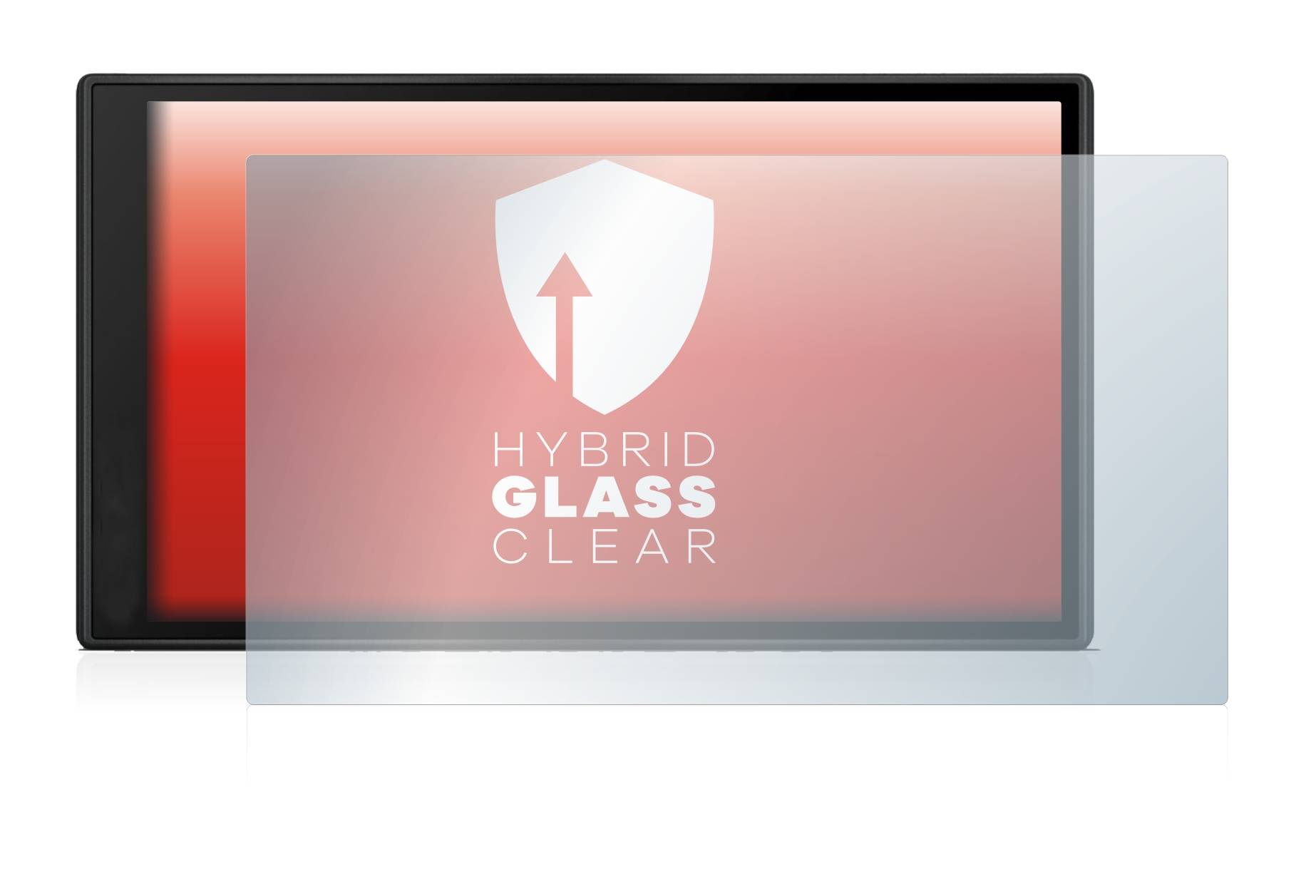 upscreen Flexible Schutz Glas Folie für Garmin DriveSmart 66 Schutzglas 9H Hybridglas Klar