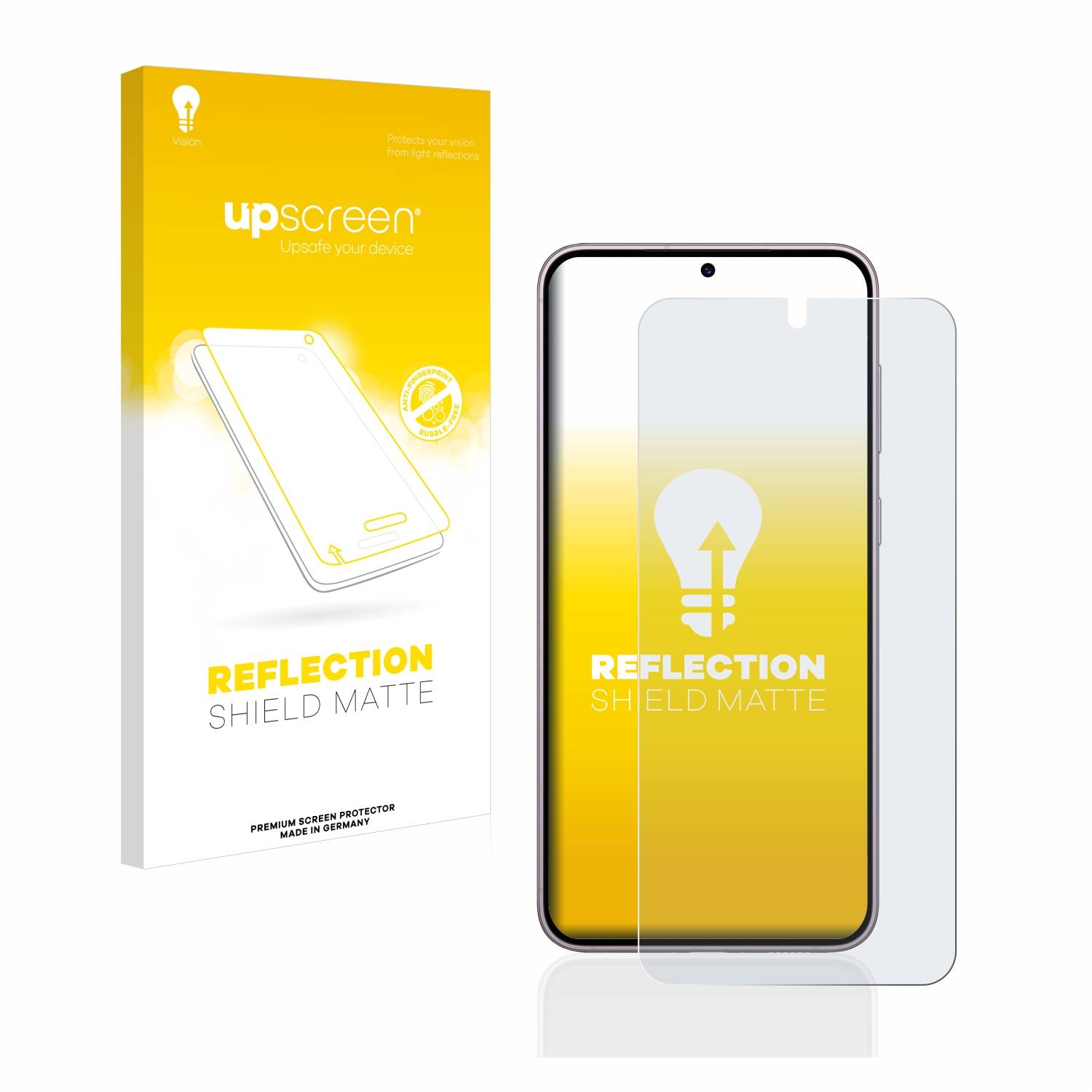 upscreen Reflection Shield Matt Schutzfolie für Samsung Galaxy S23