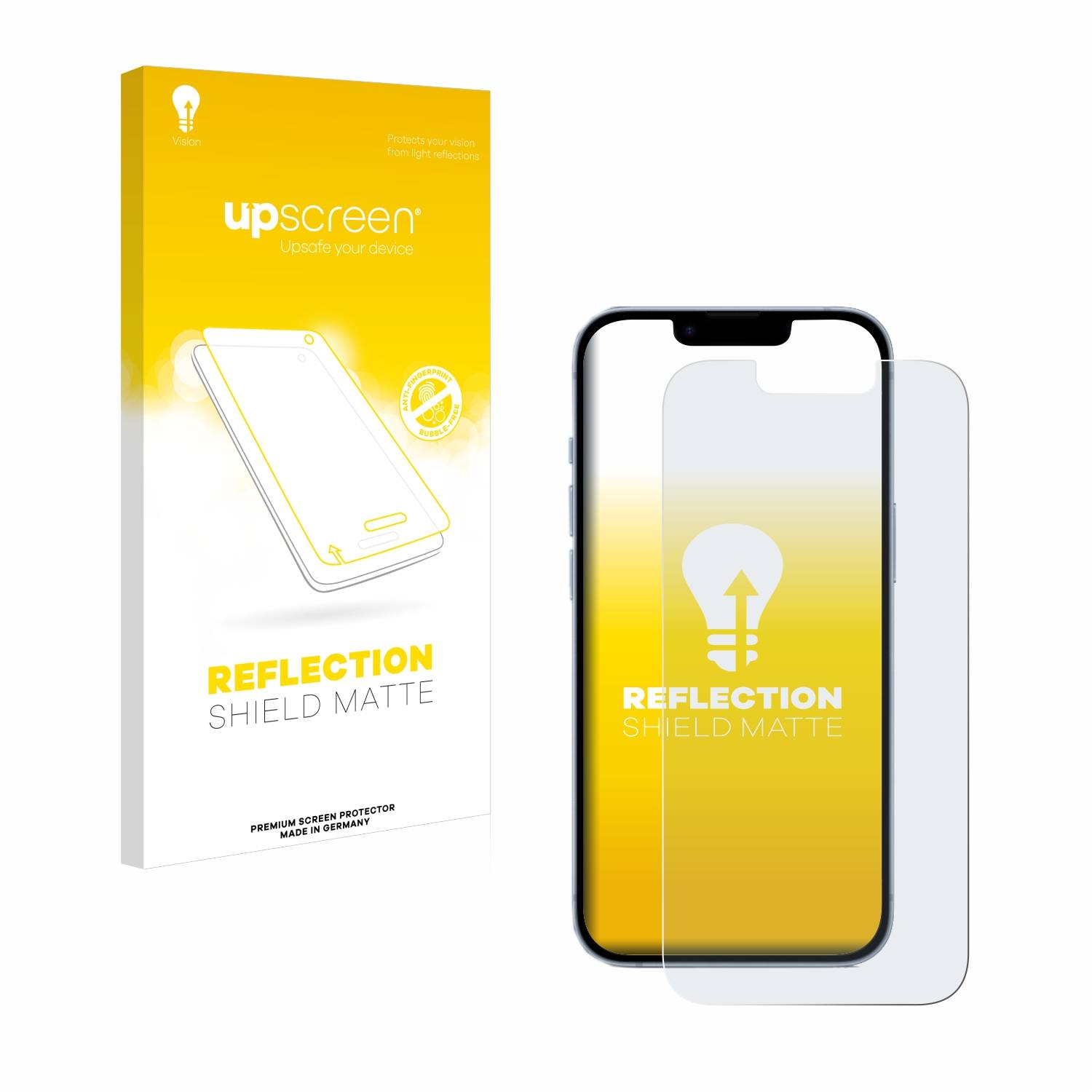 upscreen Reflection Shield Matt Schutzfolie für Apple iPhone 14