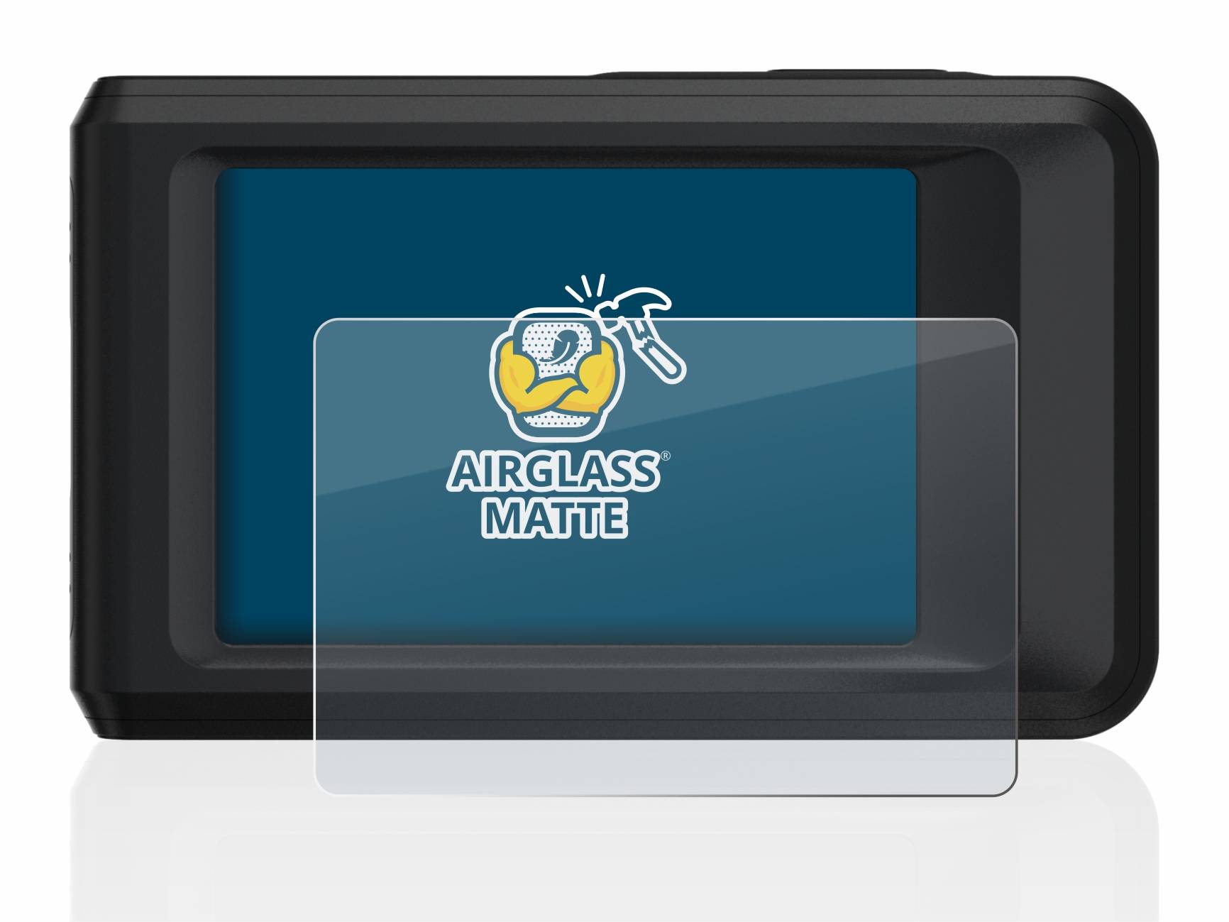 BROTECT AirGlass Flexible Schutz Glas Folie für Hikmicro Pocket 2 Matt Entspiegelt
